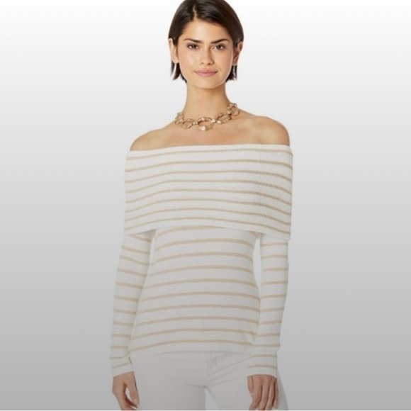 Lilly Pulitzer Sweaters - Lilly Pulitzer Christin Off-The-Shoulder Sweater
